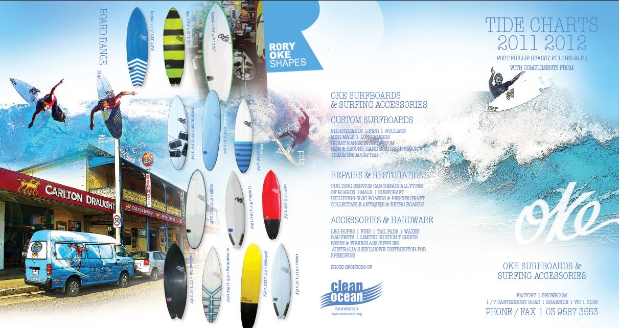 2011/12 Tidecharts have arrived